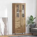 Highboard med skuffe 2 pcs Artisan Egetræ Konstrueret træ