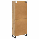 Highboard med skuffe 2 pcs Artisan Egetræ Konstrueret træ