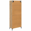 Highboard med skuffe 2 pcs Artisan Egetræ Konstrueret træ