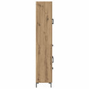 Highboard med skuffe 2 pcs Artisan Egetræ Konstrueret træ