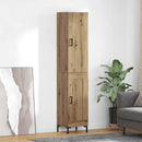 Highboard Artisan Egetræ 69,5 x 34 x 180 cm Konstrueret træ