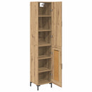 Highboard Artisan Egetræ 69,5 x 34 x 180 cm Konstrueret træ