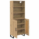 Highboard 2 pcs Artisan Egetræ Konstrueret træ