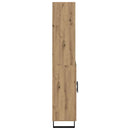 Highboard 2 pcs Artisan Egetræ Konstrueret træ