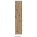 Highboard med skuffe 2 pcs Artisan Egetræ Konstrueret træ