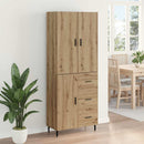 Highboard 2 pcs Artisan Egetræ 69,5 x 34 x 180 cm