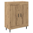 Highboard Artisan Egetræ 69,5 x 34 x 180 cm Ingeniørtræ og glas