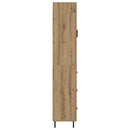 Highboard Artisan Egetræ 34,5 x 34 x 180 cm Konstrueret træ