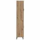 Highboard Artisan Egetræ 69,5 x 34 x 180 cm Konstrueret træ