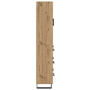 Highboard med skuffe 2 pcs Artisan Egetræ 69,5 x 34 x 180 cm