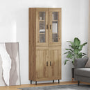 Highboard 2 pcs Artisan Egetræ Konstrueret træ