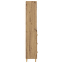Highboard Artisan Egetræ 69,5 x 32,5 x 180 cm Konstrueret træ