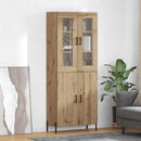 Highboard Artisan Egetræ 69,5 x 34 x 180 cm Konstrueret træ
