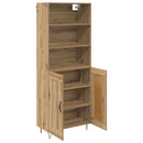 Highboard 2 pcs Artisan Egetræ Konstrueret træ