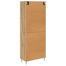 Highboard med skuffe 2 pcs Artisan Egetræ Konstrueret træ