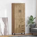 Highboard Artisan Egetræ 69,5 x 34 x 180 cm Konstrueret træ