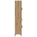 Highboard Artisan Egetræ 69,5 x 34 x 180 cm Konstrueret træ