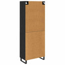 Highboard 2 stk. Sort eg 69,5 x 34 x 180 cm
