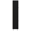 Highboard Sort eg 69,5 x 34 x 180 cm Konstrueret træ