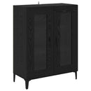 Highboard Sort eg 69,5 x 34 x 180 cm Konstrueret træ