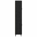 Highboard Sort eg 69,5 x 34 x 180 cm Konstrueret træ