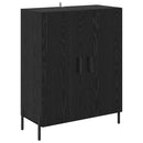 Highboard Sort eg 69,5 x 34 x 180 cm Konstrueret træ
