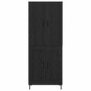 Highboard Sort eg 69,5 x 34 x 180 cm Konstrueret træ