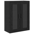Highboard Sort eg 69,5 x 34 x 180 cm Konstrueret træ