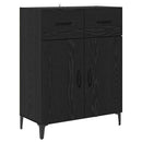 Highboard Sort eg 69,5 x 34 x 180 cm Konstrueret træ