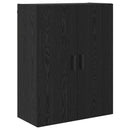Highboard Sort eg 69,5 x 34 x 180 cm Konstrueret træ