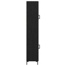Highboard Sort eg 34,5 x 34 x 180 cm Konstrueret træ