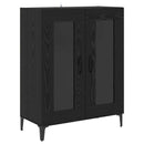 Highboard Sort eg 69,5 x 34 x 180 cm Konstrueret træ