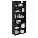 Highboard Sort eg 69,5 x 34 x 180 cm Konstrueret træ
