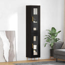 Highboard 2 pcs Sort eg Glas