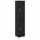 Highboard 2 pcs Sort eg Glas