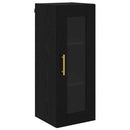 Highboard 2 pcs Sort eg Glas