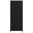Highboard Sort eg 69,5 x 34 x 180 cm Konstrueret træ