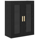Highboard Sort eg 69,5 x 34 x 180 cm Konstrueret træ