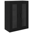 Highboard Sort eg 69,5 x 34 x 180 cm Konstrueret træ