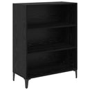 Highboard Sort eg 69,5 x 34 x 180 cm Konstrueret træ