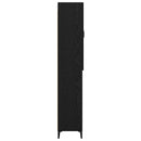 Highboard Sort eg 69,5 x 34 x 180 cm Konstrueret træ