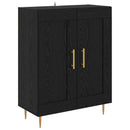 Highboard Sort eg 69,5 x 34 x 180 cm Konstrueret træ