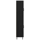Highboard Sort eg 69,5 x 34 x 180 cm Konstrueret træ