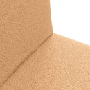 Justerbar Gulvstol Beige Uldstof