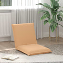 Justerbar Gulvstol Beige Uldstof