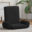 Justerbar Gulvstol Sort Kornet Velour