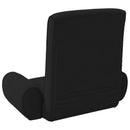 Justerbar Gulvstol Sort Kornet Velour