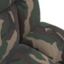 Justerbar Gulvstol Army Grøn Stof