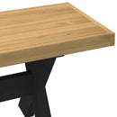 Spisebænk NOAIN 120 x 41 x 45 cm Massivt fyrretræ Naturfarvet