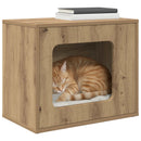 Kat Hus Artisan-eg 51 x 30 x 42,5 cm Konstrueret træ